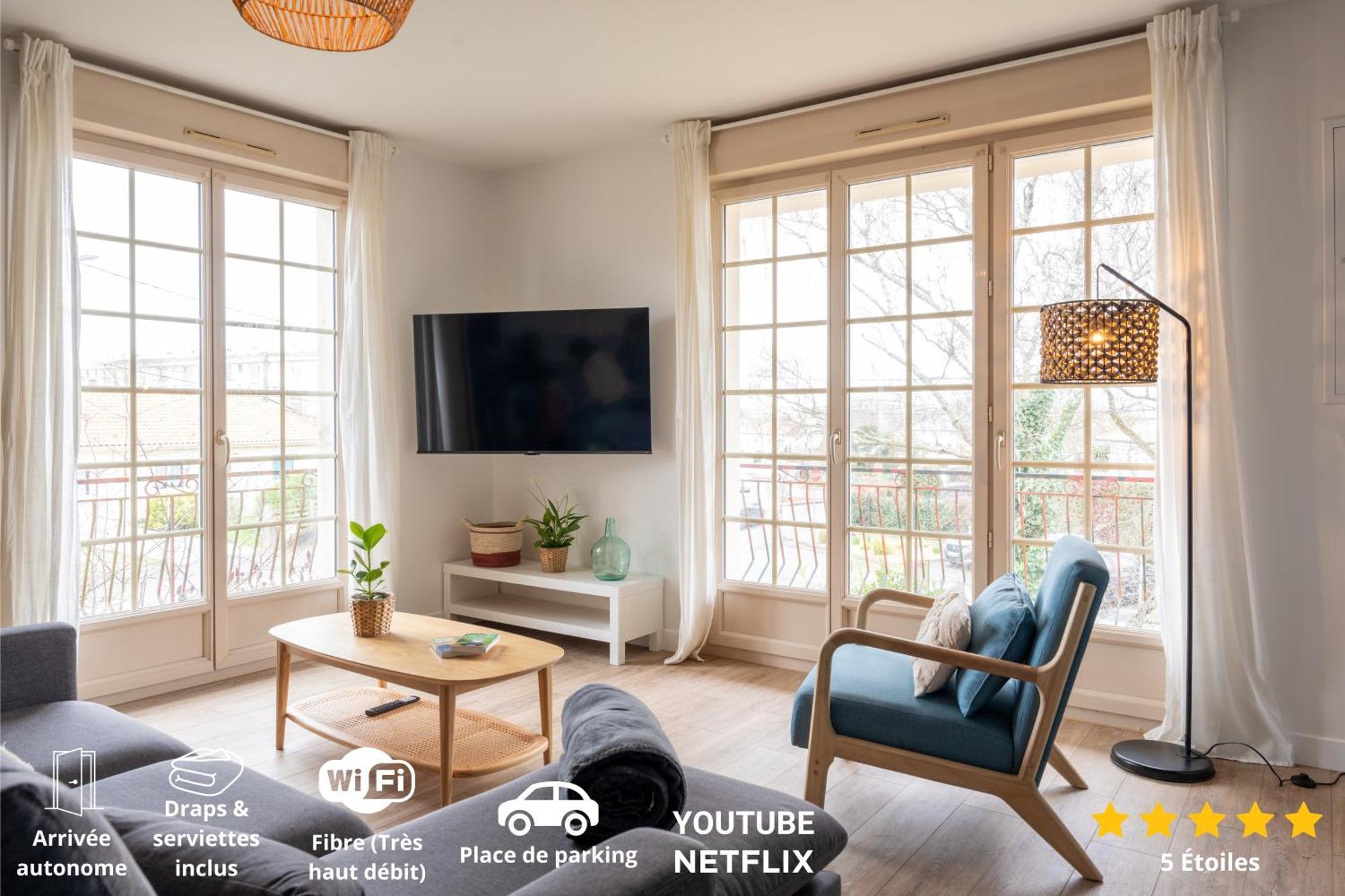 Le Noyer - Moderne - Spacieux - Parking Montaigu-Vendee Ngoại thất bức ảnh